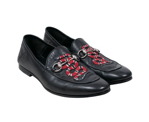 gucci brixton snake leather loafers|Gucci loafers for sale.